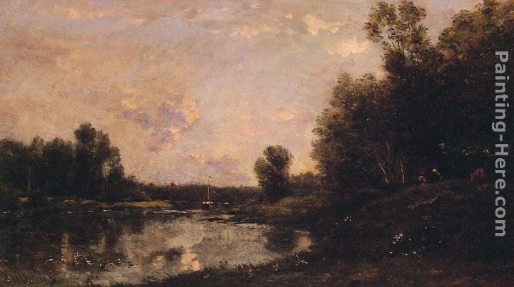 Charles-Francois Daubigny A June Day